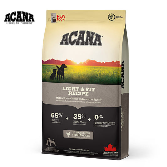 アカナ ライト&フィットレシピ 11.4kg ACANA 犬用 いぬ用 フード ドッグフード ペットフード