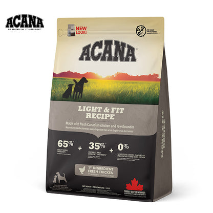 アカナ ライト&フィットレシピ 2kg ACANA 犬用 いぬ用 フード ドッグフード ペットフード