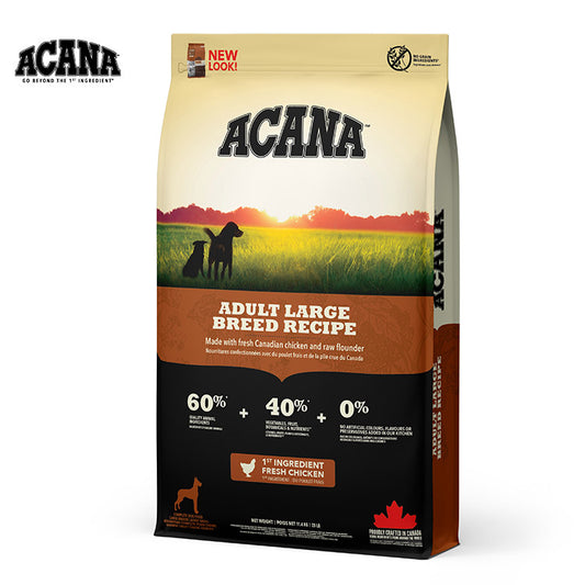 アカナ アダルトラージブリードレシピ 11.4kg ACANA 犬用 いぬ用 フード ドッグフード ペットフード
